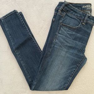 American Eagle Super Stretch mid rise jegging